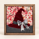 Witch Hat Kinusaiga Kit – No-Sew Halloween Fabric Art — styled mockup based on real video